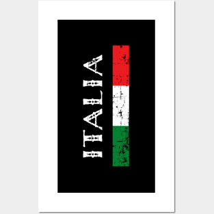 I Love Italia Italy Flag Italian Heritage Posters and Art